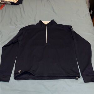 Women’s Navy Quarter-Zip Sweater